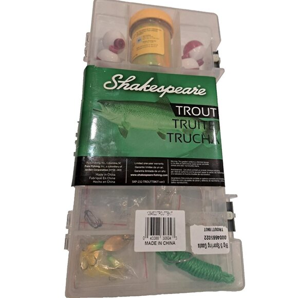 Shakespeare Catch More Fish Complete Tackle Kit For Trout - Picture 2 of 2